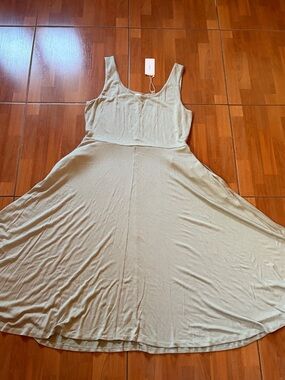 Vince Sleeveless Maxi Dress in Light Sage Green